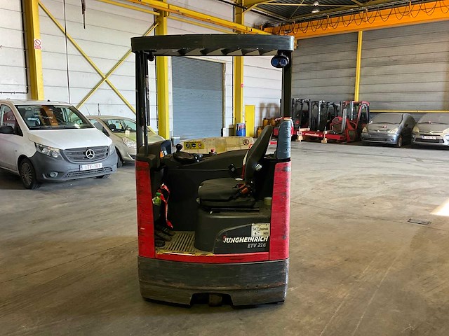 2015 jungheinrich etv216 reach truck (66015-77) - afbeelding 6 van  14