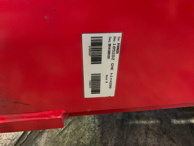 2015 jungheinrich etv216 reach truck (66015-77) - afbeelding 7 van  14