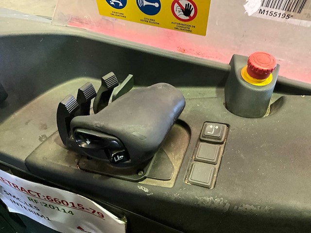 2015 jungheinrich etv216 reach truck (66015-79) - afbeelding 10 van  15