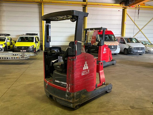 2015 jungheinrich etv216 reach truck (66015-79) - afbeelding 5 van  15