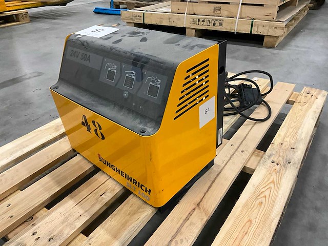 2015 jungheinrich slt 100 acculader - afbeelding 1 van  5