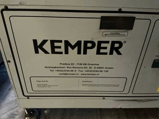 2015 kemper 6020005 lasdampafzuiginstallatie (2x) - afbeelding 5 van  8