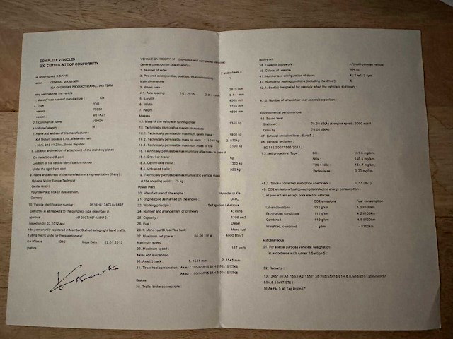 2015 kia venga - afbeelding 24 van  30