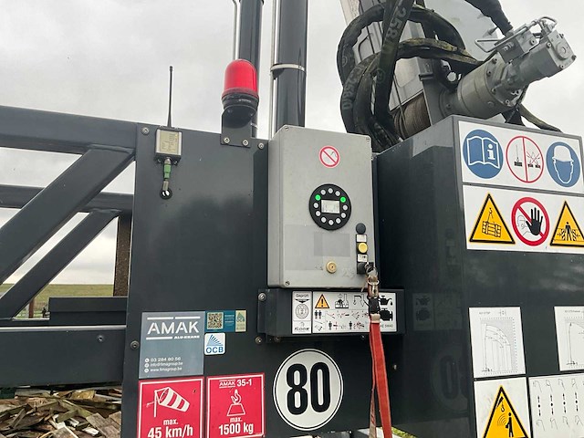 2015 klaas amak 35-1 dakdekkersbouwkraan - afbeelding 22 van  71