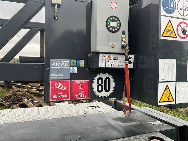 2015 klaas amak 35-1 dakdekkersbouwkraan - afbeelding 24 van  71