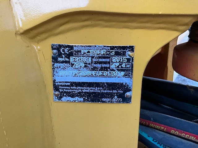 2015 komatsu pc80mr-3 rupsgraafmachine - afbeelding 21 van  66