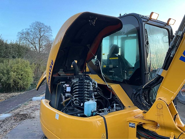 2015 komatsu pc80mr-3 rupsgraafmachine - afbeelding 22 van  66