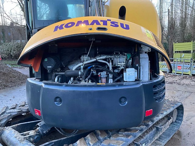 2015 komatsu pc80mr-3 rupsgraafmachine - afbeelding 31 van  66