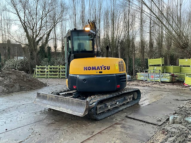 2015 komatsu pc80mr-3 rupsgraafmachine - afbeelding 34 van  66