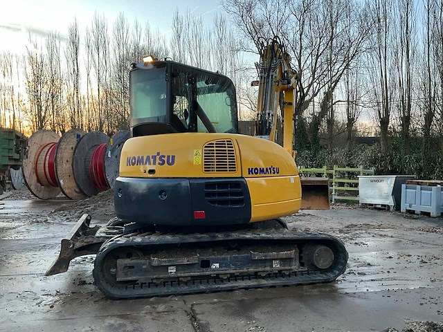 2015 komatsu pc80mr-3 rupsgraafmachine - afbeelding 45 van  66