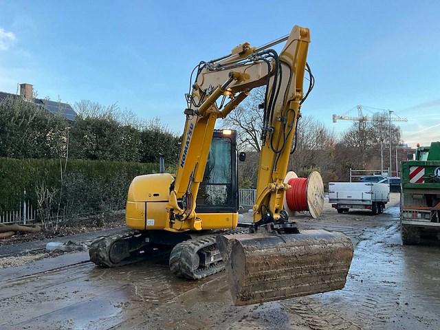 2015 komatsu pc80mr-3 rupsgraafmachine - afbeelding 63 van  66