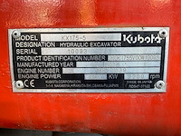 2015 kubota kx-175-5 rupsgraafmachine - afbeelding 3 van  22