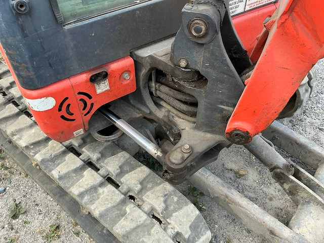2015 kubota kx016-4 minigraafmachine - afbeelding 2 van  15