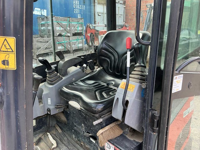 2015 kubota kx016-4 minigraafmachine - afbeelding 4 van  15