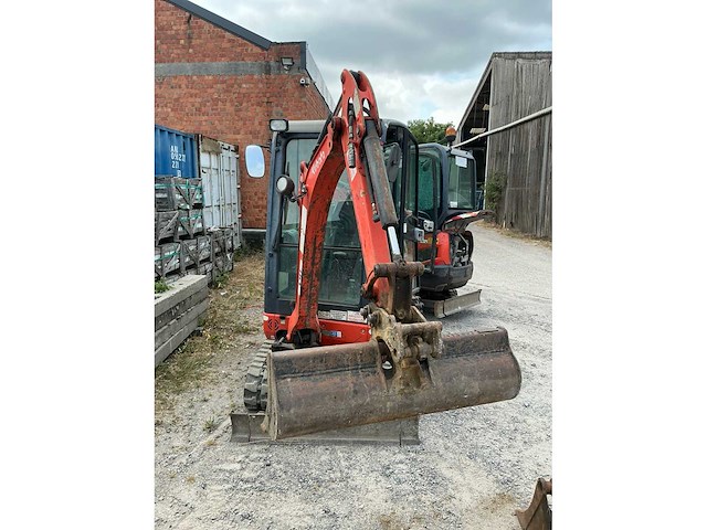 2015 kubota kx016-4 minigraafmachine - afbeelding 9 van  15