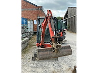 2015 kubota kx016-4 minigraafmachine - afbeelding 9 van  15
