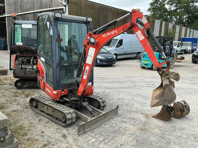 2015 kubota kx016-4 minigraafmachine - afbeelding 10 van  15
