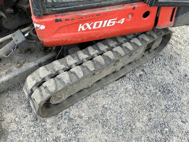 2015 kubota kx016-4 minigraafmachine - afbeelding 14 van  15