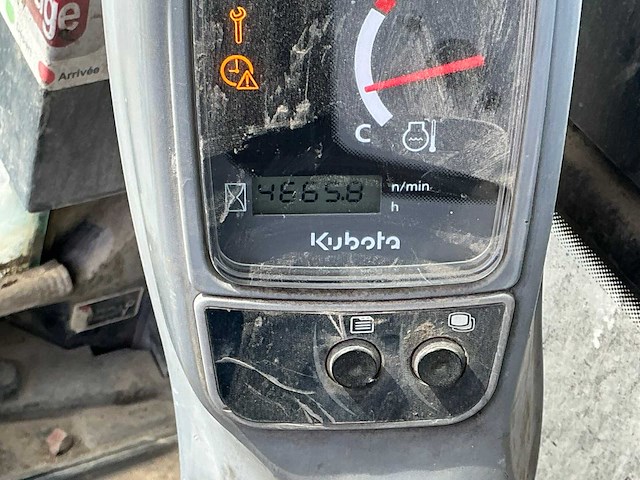 2015 kubota kx016-4 minigraafmachine - afbeelding 9 van  25