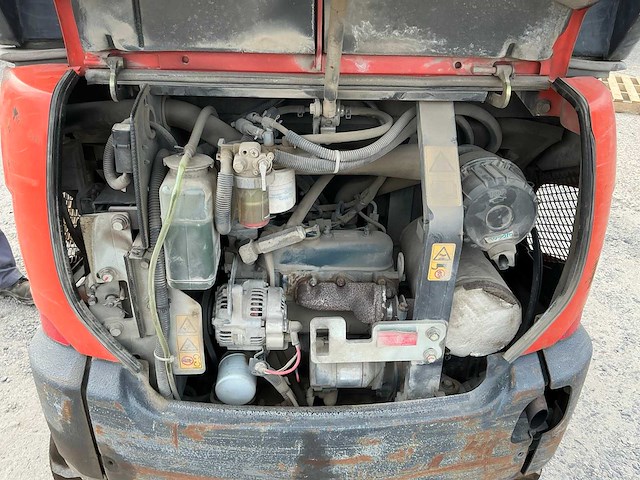 2015 kubota kx016-4 minigraafmachine - afbeelding 10 van  25