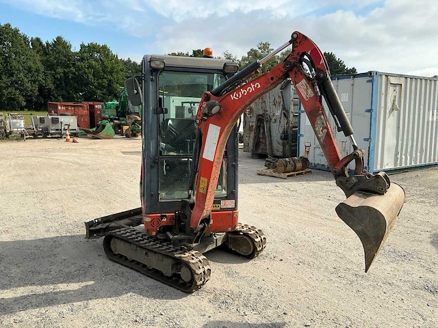 2015 kubota kx016-4 minigraafmachine - afbeelding 20 van  25
