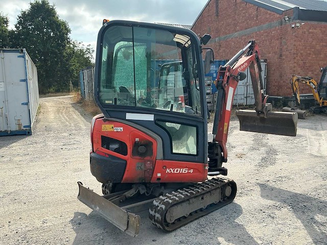 2015 kubota kx016-4 minigraafmachine - afbeelding 21 van  25