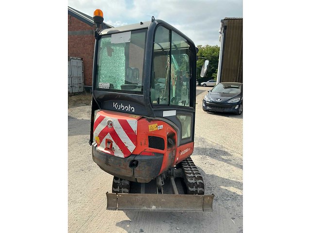 2015 kubota kx016-4 minigraafmachine - afbeelding 22 van  25