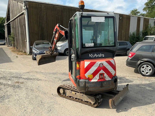 2015 kubota kx016-4 minigraafmachine - afbeelding 23 van  25