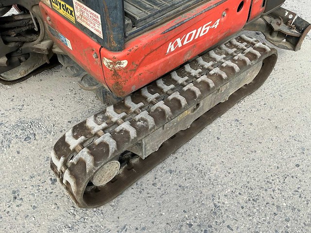 2015 kubota kx016-4 minigraafmachine - afbeelding 24 van  25