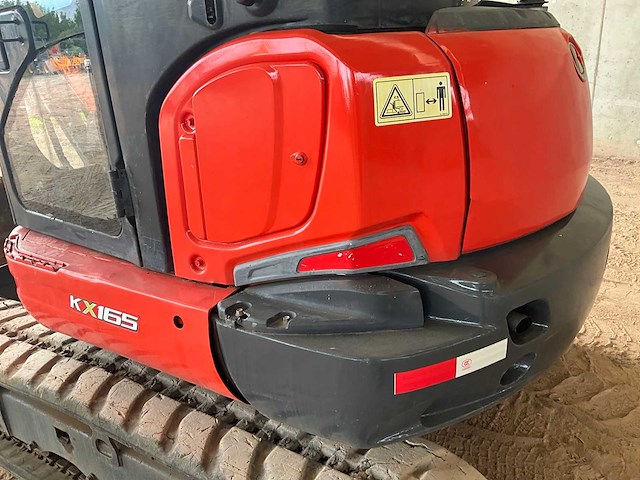 2015 kubota kx165 rupsgraafmachine - afbeelding 7 van  21