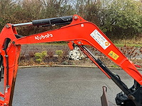 2015 kubota u27-4 minigraafmachine - afbeelding 7 van  26