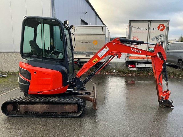 2015 kubota u27-4 minigraafmachine - afbeelding 21 van  26