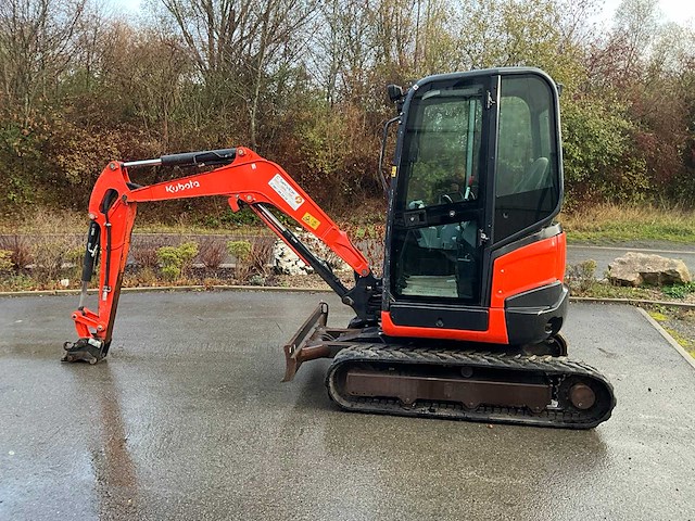 2015 kubota u27-4 minigraafmachine - afbeelding 25 van  26