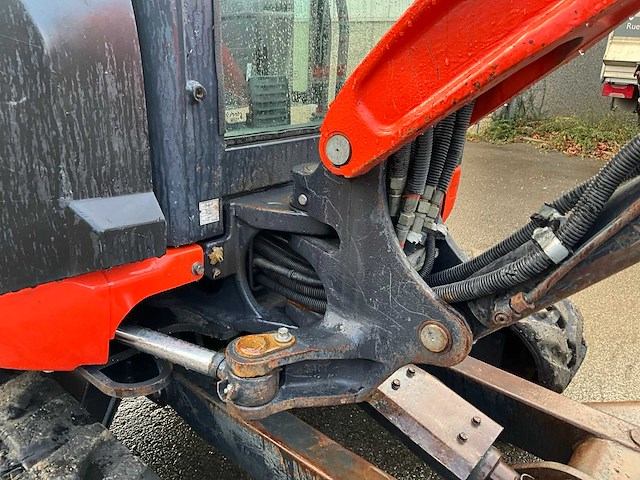 2015 kubota u27-4 minigraafmachine - afbeelding 13 van  26