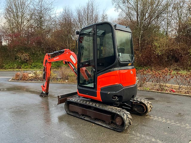 2015 kubota u27-4 minigraafmachine - afbeelding 24 van  26