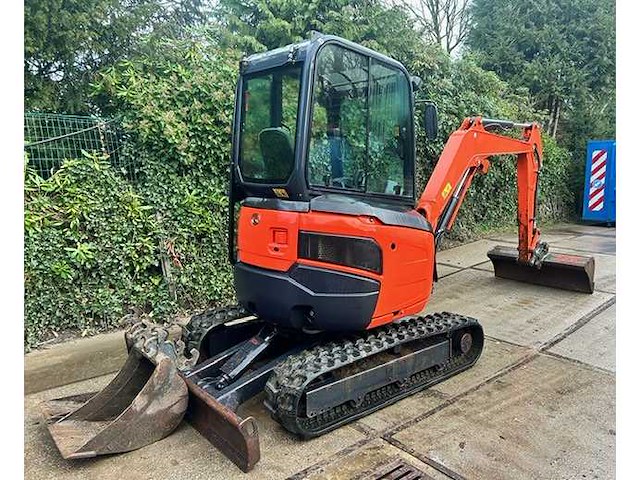 2015 kubota u27 rupsgraafmachine - afbeelding 8 van  12