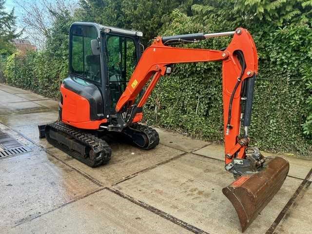 2015 kubota u27 rupsgraafmachine - afbeelding 9 van  12