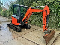 2015 kubota u27 rupsgraafmachine - afbeelding 9 van  12