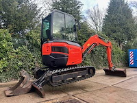 2015 kubota u27 rupsgraafmachine - afbeelding 10 van  12