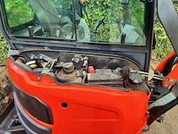 2015 kubota u27 rupsgraafmachine - afbeelding 11 van  12
