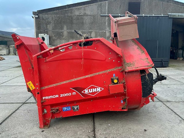 2015 kuhn primor 2060m stroblazer/instrooimachine - afbeelding 1 van  15