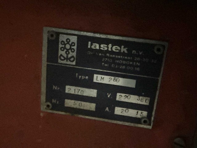 2015 lastek lastimig 280 mig lasapparaat - afbeelding 7 van  7