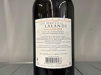 2015 les hauts de lalande witte wijn (15x) - afbeelding 4 van  5
