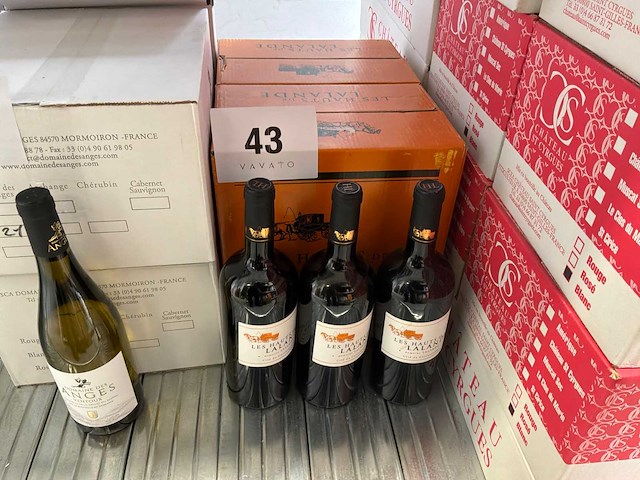 2015 les hauts de lalande witte wijn (15x) - afbeelding 5 van  5