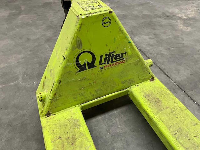 2015 lifter hand hydraulische palletwagen - afbeelding 3 van  6