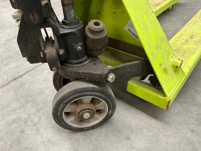 2015 lifter hand hydraulische palletwagen - afbeelding 4 van  5