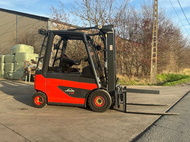 2015 linde e25-01 vorkheftruck - afbeelding 1 van  50