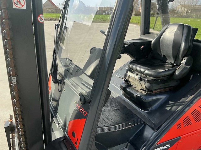 2015 linde h20d vorkheftruck - afbeelding 29 van  76