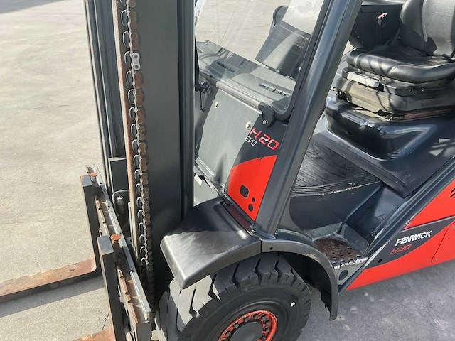 2015 linde h20d vorkheftruck - afbeelding 29 van  89