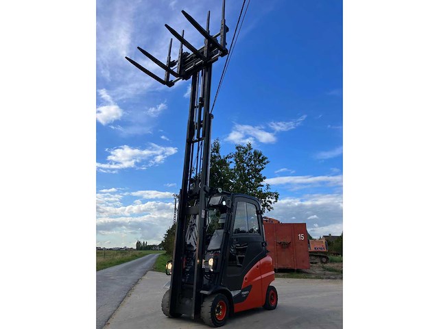 2015 linde h20t vorkheftruck met dubbele vork - afbeelding 2 van  64